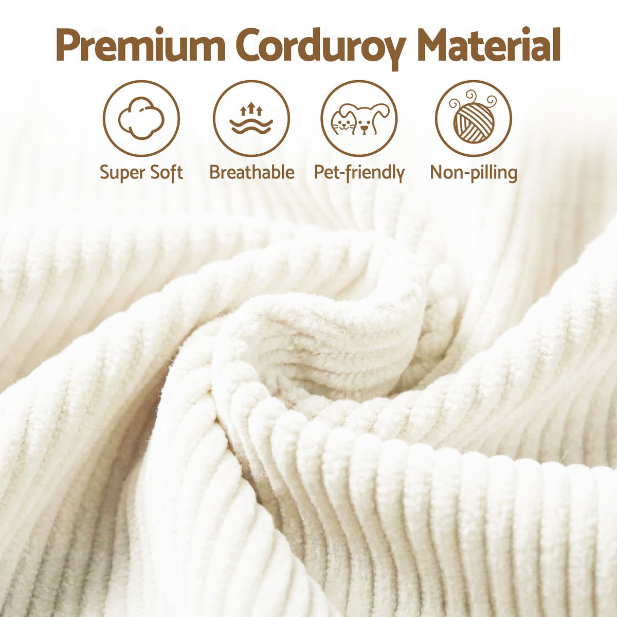 Cloud-Padded Comfort Sofa