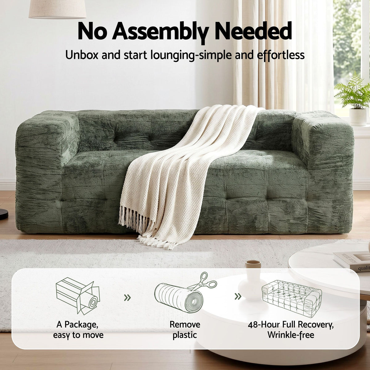 Comfort Boneless Sofa