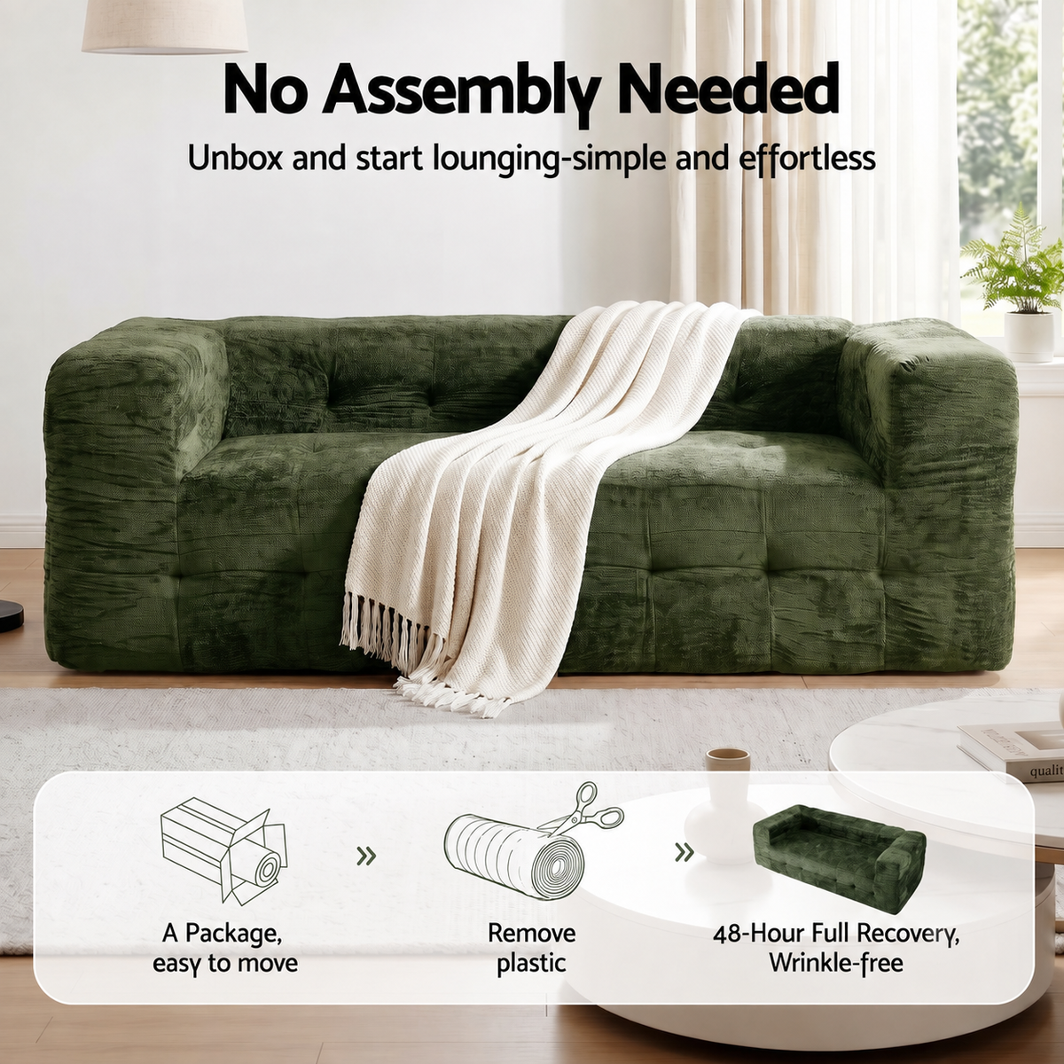 Comfort Boneless Sofa